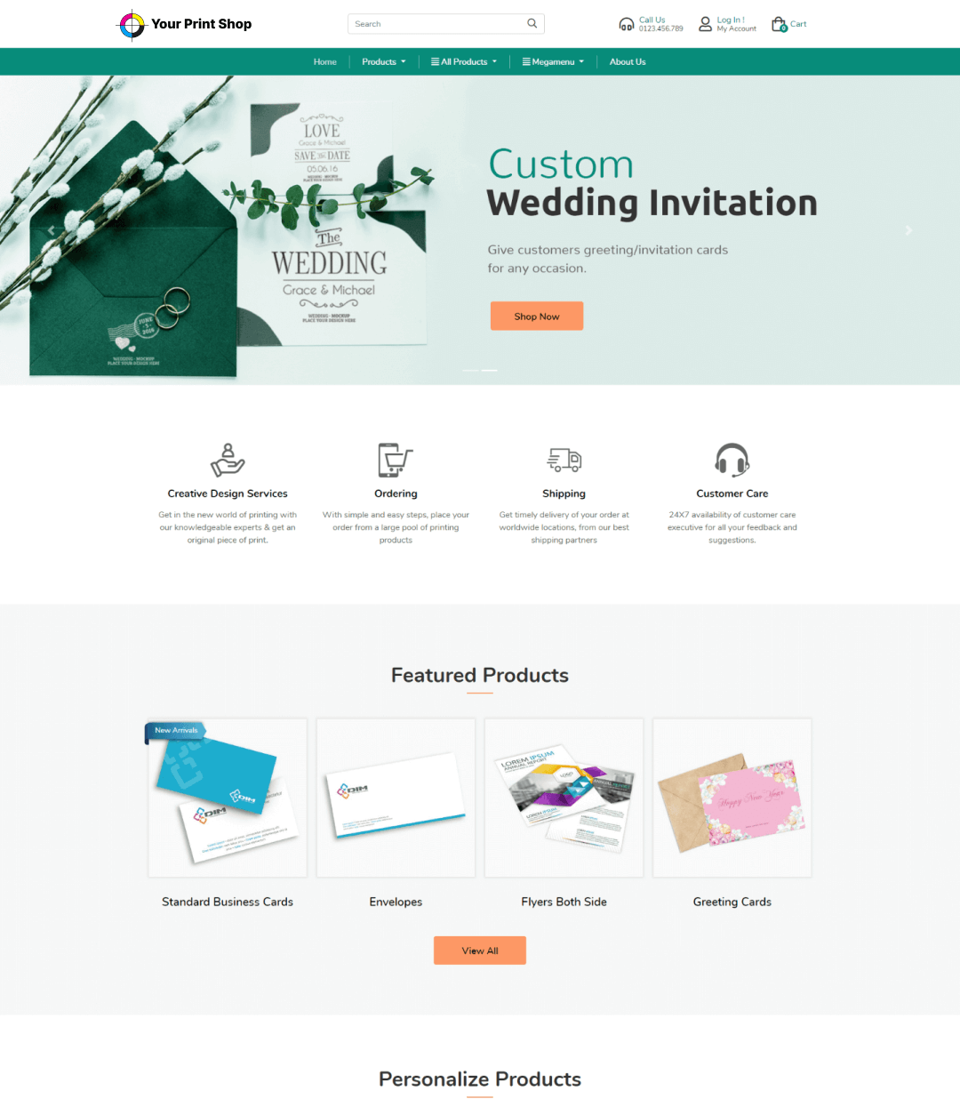 Website Theme - Greensward