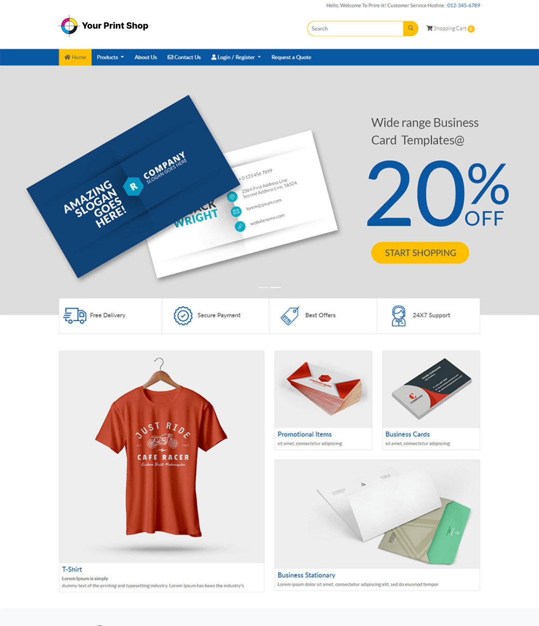 Website Theme - Unify